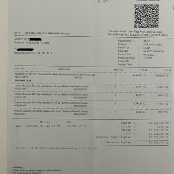 Vatan Bilgisayar Macbook Air Mağduriyeti!