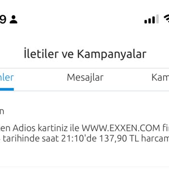 Exxen İptal Edilen Üyelikten Para Çekilmesi