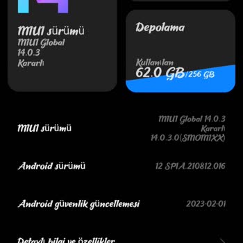Xiaomi Redmi Not 12 Pro 5G Hyperos Güncellemesi Almadı