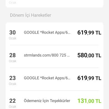 Strmlands Paramın İadesi İstiyorum