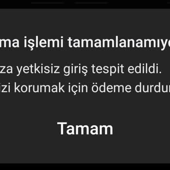 Samsung Hesabınıza Yetkisiz Giriş Tespit Edildi