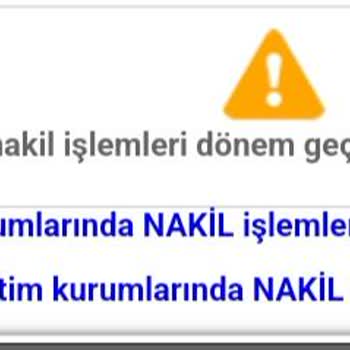 Milli Eğitim Bakanlığı (MEB) Lise Nakilleri Niye Kapalı?