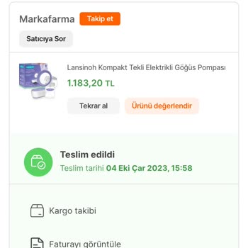 Lansinoh Süt Sağma Makinesi