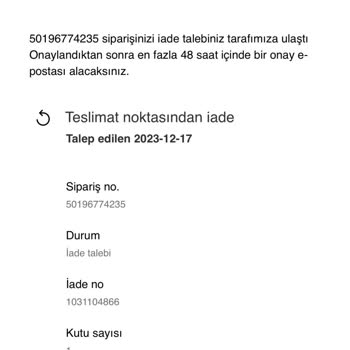 Stradivarius İade Ücretimi Asla Yatırmadılar