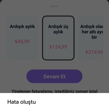 Litmatch Vip Üyelik Satın Alamıyorum...
