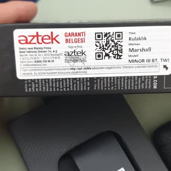 Aztek Teknoloji Marshall Minör 3 Şarj Dengesizliği Ve Kapanma