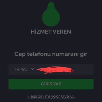Armut Hizmet Veren Uygulamasına Giriş Yapamıyorum