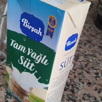 Birşah Hatalı Süt Kutusu.