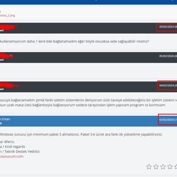 Pratiksunucum.com Pratik Sunucum Sanal Sunucu Ve Destek Problemi