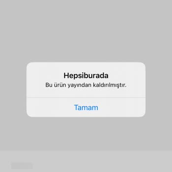 Hepsiburada Resmi Sitesinde Olmayan Ürün Ve Olmayan Satıcı İşgüzarlığı