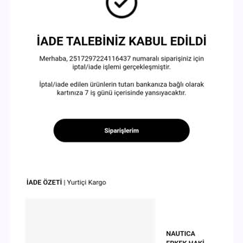 Occasion Online Alışveriş Uygulamasında Yaşanan İade Problemleri