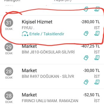 Fiyuu Kredi Kartımdan Habersiz Tahsilat Yapmış