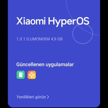 Redmi 12 Pro 5 G Güncelleme Sorunu