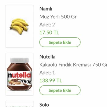 Namlı Market Yanlış Ürün