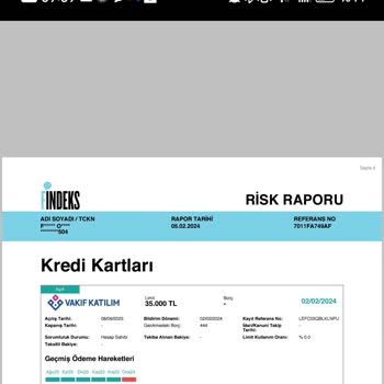 Vakıf Katılım Bankası Vakıf Katılım Findeks Yanlış Bildirim Yapıp Düzeltmemesi