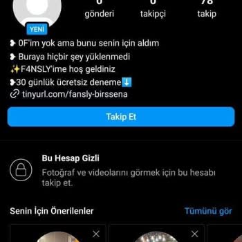 OnlyFans Adıma Fark Hesaplar Açılmış
