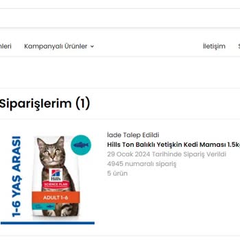 Patiburda.com Siparişim Gönderilmesi, Ücret İadem De Yapılmadı