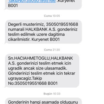 Kuryenet Bostancı Şubenin Yalan Beyanı Ve Adrese Gelmemeleri