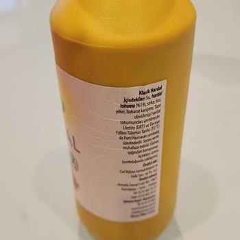 Kühne Hardal Ambalaj Plastik Kutu Şişe