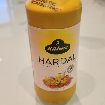 Kühne Hardal Ambalaj Plastik Kutu Şişe