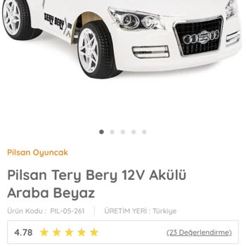 Ebebek Akülü Araba İçin Şubat İndirimini Sepette Uygulamıyor!