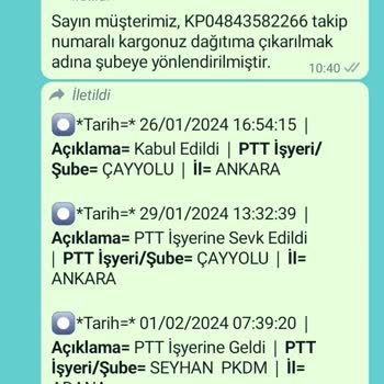 PTT Kargo Kargom Neden Ulaştırmıyorsunuz!
