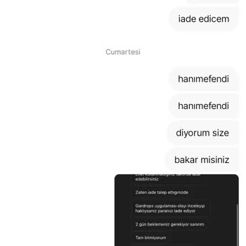 Gardrops Sahte Ürün İade Alınmaması