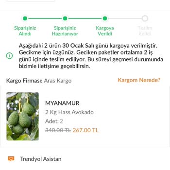 Aras Kargo 6 Gündür Kargomu Getirmiyor