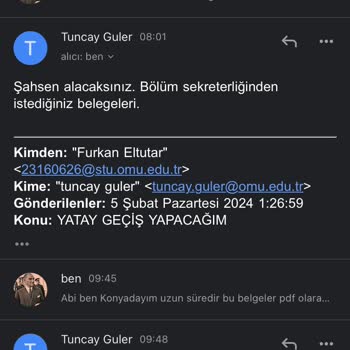 Ondokuz Mayıs Üniversitesi Üniversite Belgelerimi Online Vermiyor