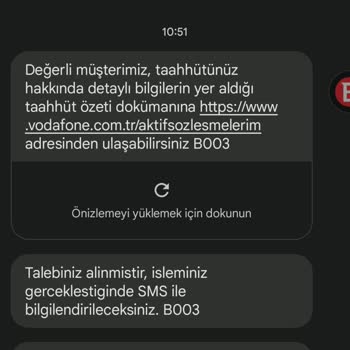 Vodafone Sözde Teknik Hata