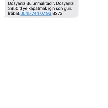 Eresta DNS'den Gelen SMS