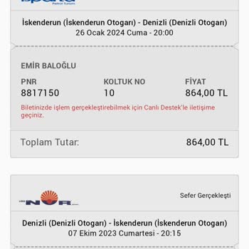 Obilet Isparta Petrol Turizmin İndirim Kodunu Vermemesi