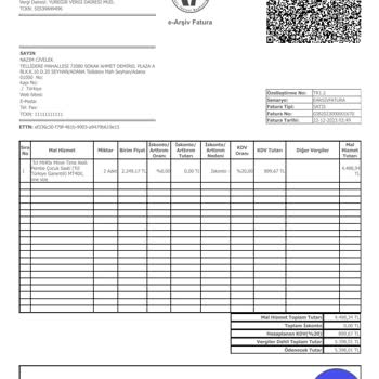 TCL Telefon Tarafıma Kayıt Dışı Ürün Satılmış