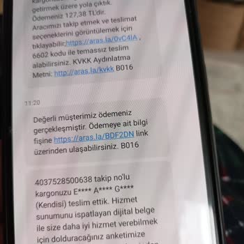 Aras Kargo Şirketi Adıma Başkalarına Kargo Yolluyor
