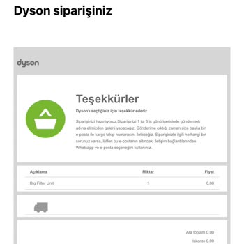 Dyson Marka Satış Sonrası Müşteri Hizmetleri Desteği Çok Kötü