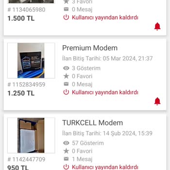 Sahibinden.com İlanlarımı Bilgim Dışında Kaldırma