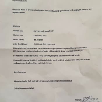 Nike Marka Spor Ayakkabı (shadow) Açılma Yapıyor.