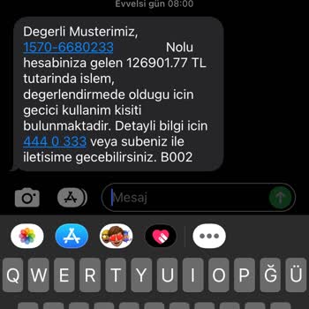 Garanti BBVA Hesabımdaki Bloke Sorunu Ve Mağduriyetim