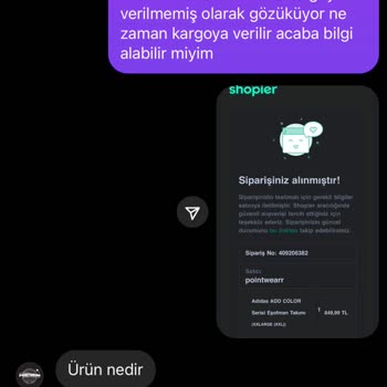 Shopier Eşofman Takımı Mağduriyeti