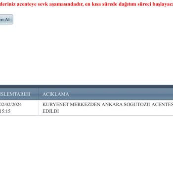 Kuryenet Kurye Kart Teslim Sorunları