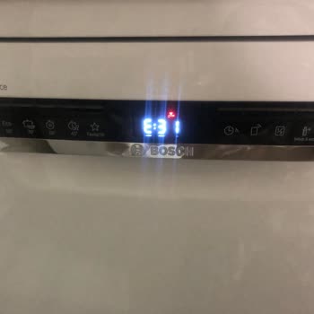 Bosch Bulaşık Makinesi E 31 Musluk Hatası
