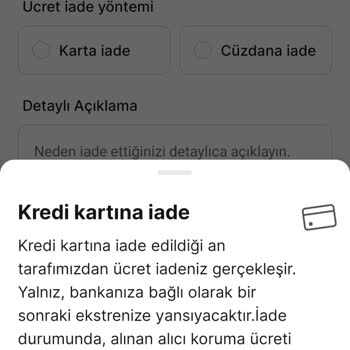 Gardrops İade İle Banka Hesabına Para Aktarmıyorlar