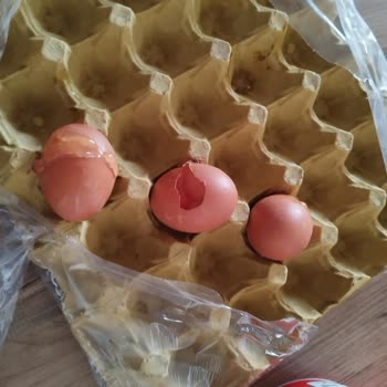 Gimsa Market'ten L Diye Alınan Duru Yumurtanın M Boydan Küçük Olması