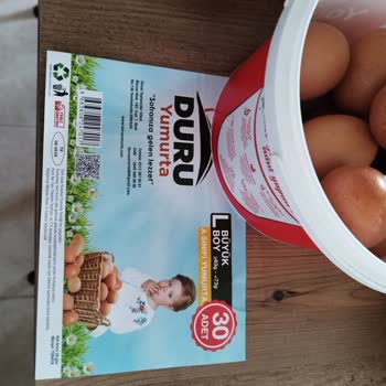 Gimsa Market'ten L Diye Alınan Duru Yumurtanın M Boydan Küçük Olması