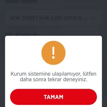 MEB Açık Lise Kayıt Yenileme Sistem Çökmüş İşlem Yapılamıyor