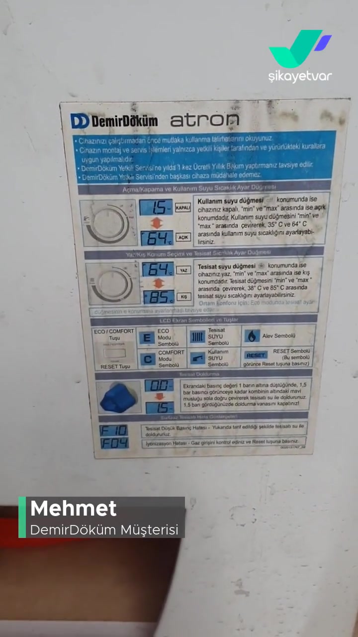 DemirDöküm Servis Sıkıntısı! videonun kapak resmi