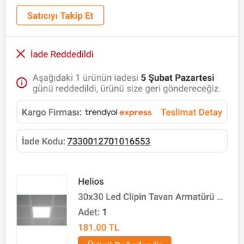 Trendyol Ve Helios Lamba Hayal Kırıklığı!