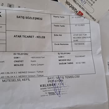 Giresun Kelebek Mobilya, Kanepe Kırığı, Berjer Ayağında Boya Hatası