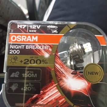 Osram Otomobil Far Ampulü Patlaması