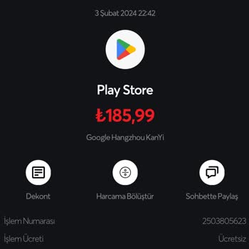 Google Play Store İzinsiz Para Çekilmesi